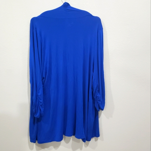 Lane Bryant Long Lined Open Front Cardigan, Size 26/28 - Picture 5 of 9